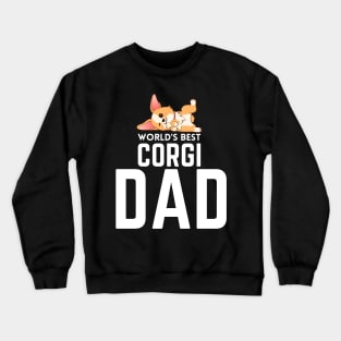 World's Best Corgi Dad Crewneck Sweatshirt